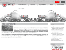 Tablet Screenshot of agsairports.com
